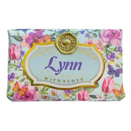 Lucy - Gift Soap Bar For Her Birthday Rose Scent Mum Grandmother Cleanser Lather Present Girl
