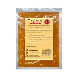 Trinidad Scorpion Dried Chilli Powder - Worlds 2nd Hottest Chilli Powder - 20g