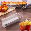 French Fries Basket 304 Stainless Steel Food Grade Thick Flexible