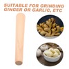 Ipetboom Wooden Pestle Garlic Grinder Beechwood Food Masher Tool Lightweight