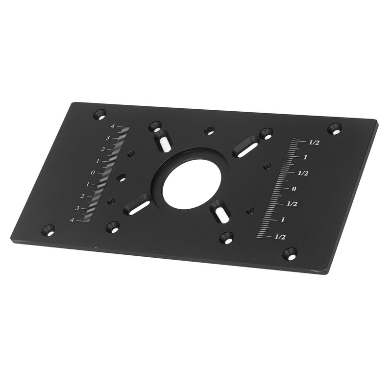 Router Table Insert Plate Aluminum Alloy Lift System Base Board