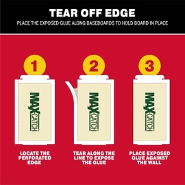 maxcatch Count Of 3  Mice Glue Traps Pest Sticky Boards MAX Catch trap Spiders Insects