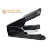 Heavy-Duty Stapler, Flat Clinch, 75 Sheet Capacity, Black