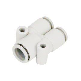 SK11 One Touch Tube Fittings Alien Diameter Union Y Tube Outer Diameter (mm): φ 4/6/8/10 X 2 Mouth