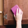 iDesign AFFIXX Plastic Wall Mount Organizer for Kitchen Bathroom, Office,