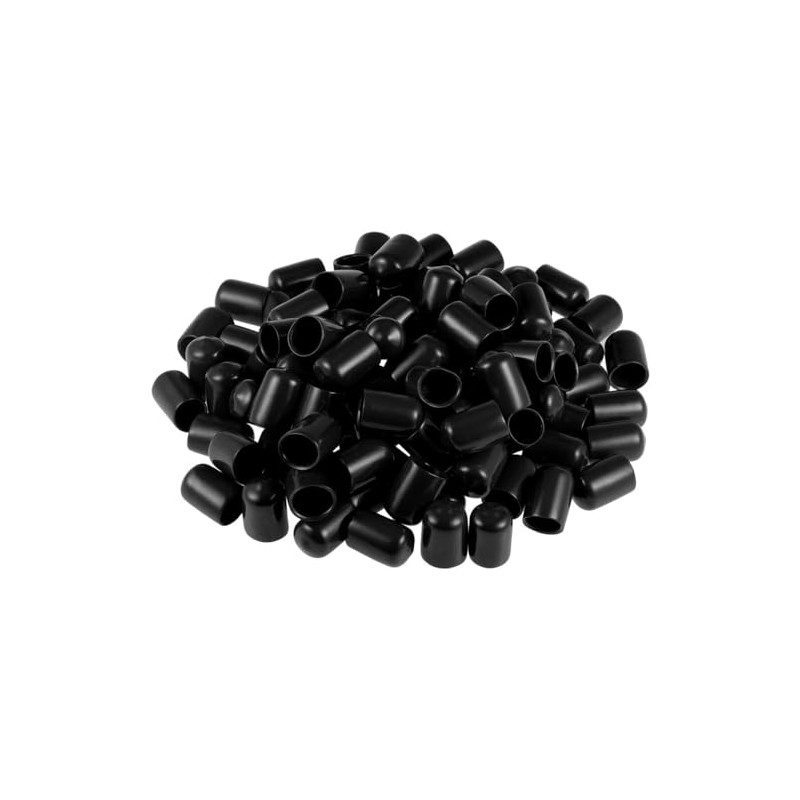 MACHSWON 12mm Rubber End Caps Vinyl Round End Cap Cover