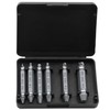 Set of 6 Tanned Screw Removal Bits, Crushed Screw Unscrewing