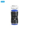 PATIKIL 5pcs 14mm Push To Connect Fittings Plastic Airline Hose