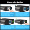 KENRONE Fingerprint Padlock, Biometric Padlock, Smart Padlock with Emergency Key,