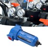 Compressed Air Filter Manual Drain Zinc Alloy Stainless Steel High