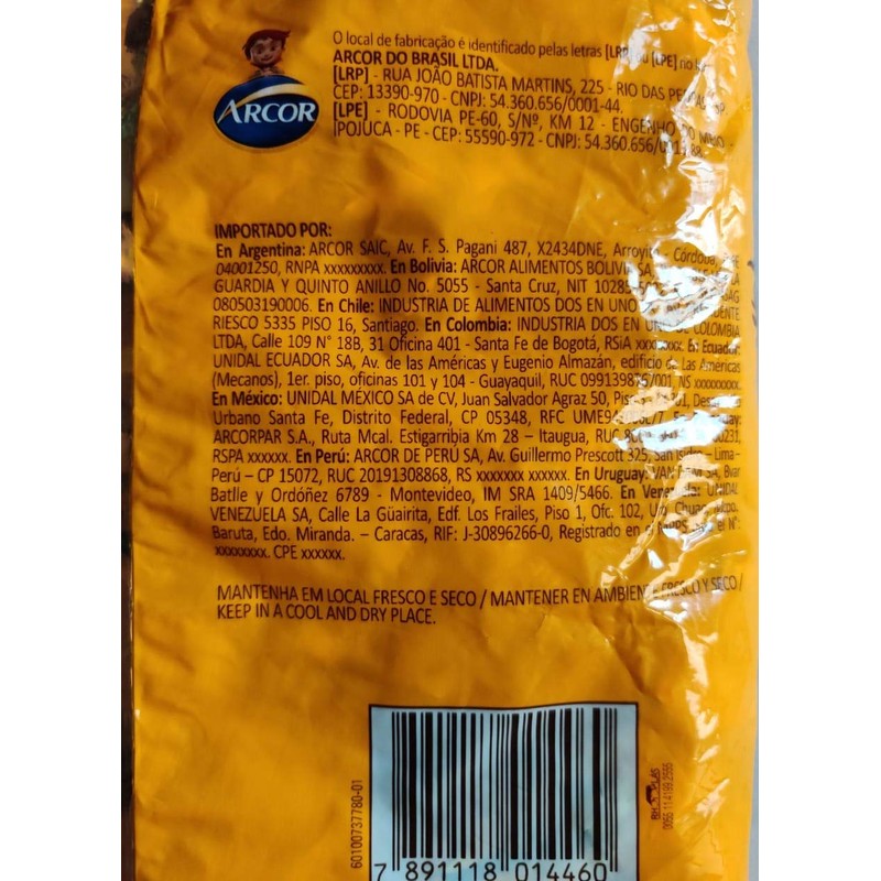 ARCOR Bala Butter Toffees Leite 600 grs. / Butter Toffes