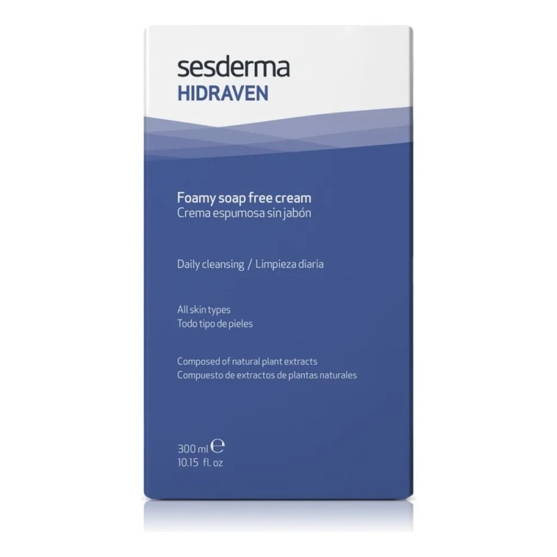 Hidraven Crema Espumosa Sin Jabon 300 Ml