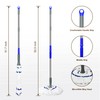 Self Wringing Floor Cleaner with 52.5 Inch Long Handle, Heavy