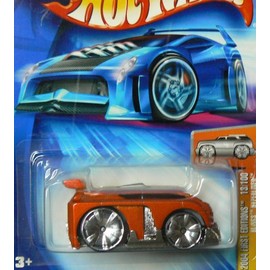Mattel Hot Wheels 2004 Blings 1:64 Scale Orange Hyperliner Die Cast Car #013