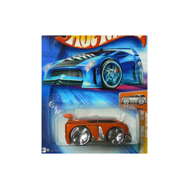 Mattel Hot Wheels 2004 Blings 1:64 Scale Orange Hyperliner Die
