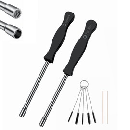 Carb Tool 21 Teeth Spline 530035560 & Pac Man 308535003 Carburetor Adjusting for Husqvarna Poulan Ryobi Homelite Echo Weed Eater String Trimmer Chainsaw Leaf Blower 2 Cycle Engine Screwdriver