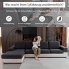 OHSIO Sofa Cover - Highly Elastic, Non-Slip Seat Cushion Cover