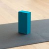 ASANA BRICK Yoga Block, Teal, Yoga Block, Practical Yoga Accessories,