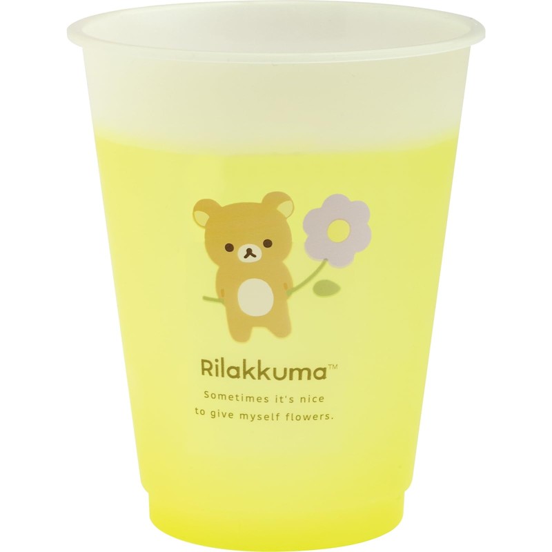 San-X CA29401 Rilakkuma Color Change Cup H4.7 x 3.9 inches
