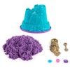 Kinetic Sand, Mini Castello Sirenetta, 170 g di Sabbia Shimmer,
