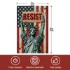 Statue of Liberty Resist Garden flag 12x18 inches Double-Sided Pro