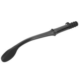 Toilet Aids for Wiping, 15.7" Long Comfort Wipe Bottom Grips, Issue Grip Long Handle Holder Toilet Paper Toilet Aid Self Wipe Helper(Black)