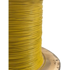 Laureola 1/16" to 3/32" PVC Coated Yellow Color Galvanized Cable 7x7 Strand Aircraft Cable Wire Rope