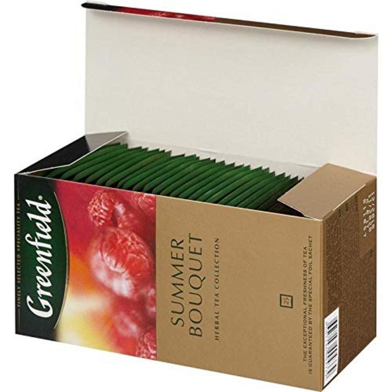 Greenfield Summer Bouquet Herbal Tea Fruit & Herbal Collection 25