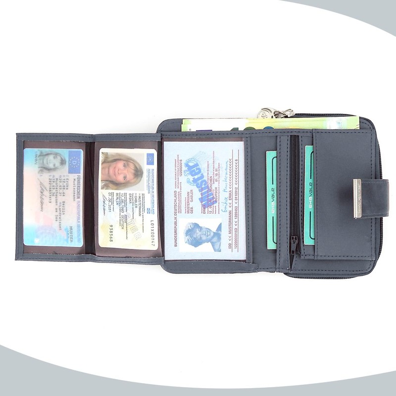 ekavale Wallet 1104, gray, Classic