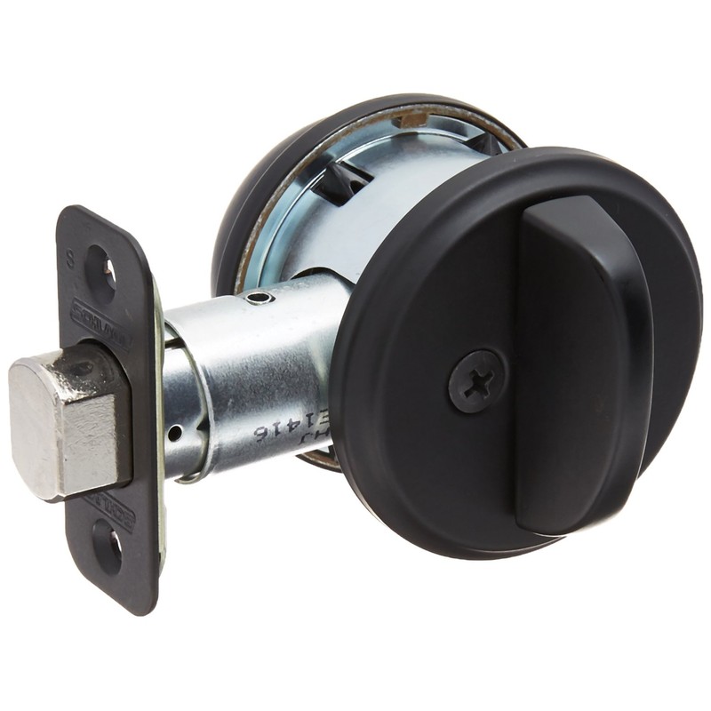 Schlage Lock Company, Matte Black Schlage B60n622k4 Single Cylinder Deadbolt