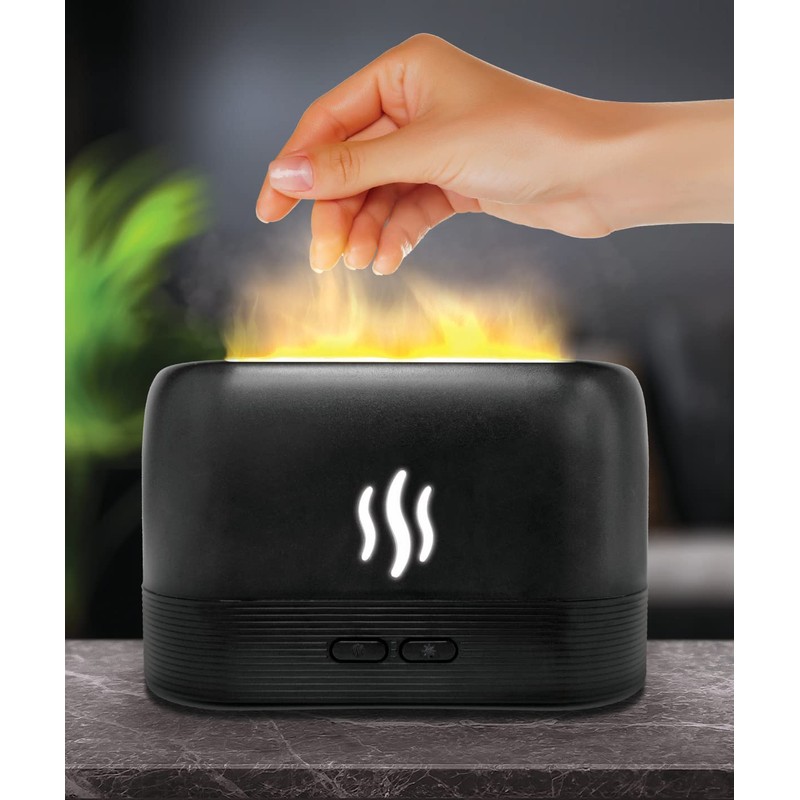 Humidy Flame by HY-IMPACT Noiseless Humidifier, Air Diffuser for Home