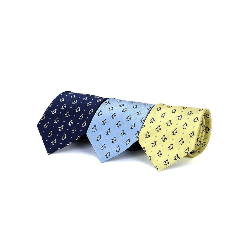 Colorata Carolata Penguin Necktie (57.1 x 3.3 inches (145 x