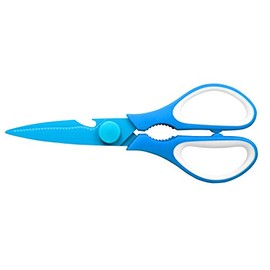 C&S CS Good4U Multi Purpose Scissors, Stainless Steel, Blue, 26 x 11 x 2 cm