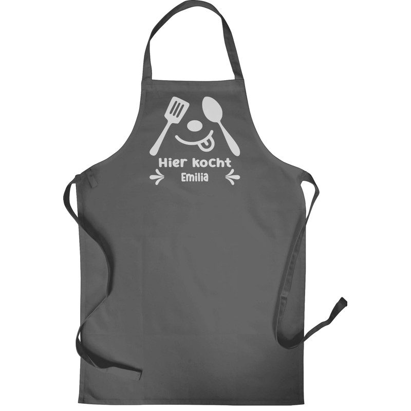 Geschenk mit Namen personalisiert by Shirtracer - Apron - Cooking