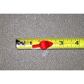 9 EXTRA LARGE Twist Light Bulbs Ceramic Christmas Tree 9 COLORS + 4" Yellow Star