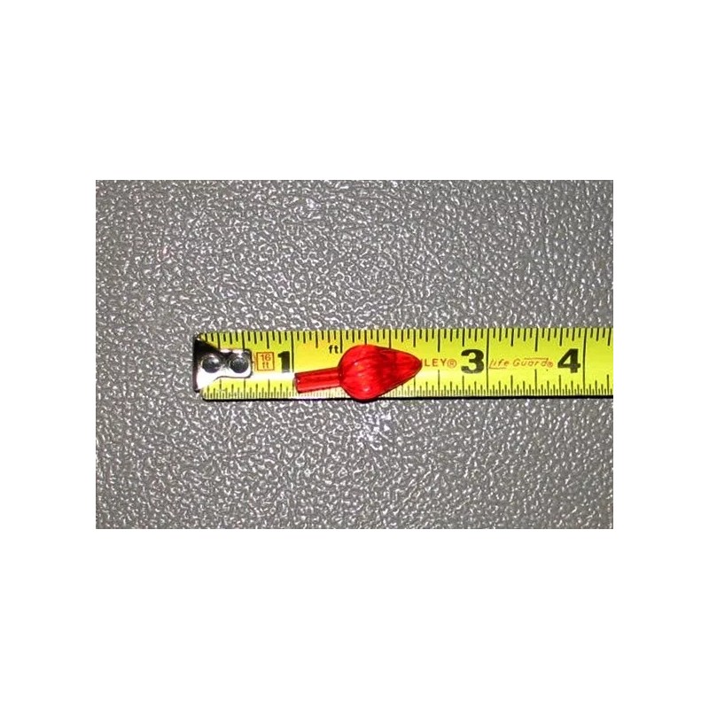 9 EXTRA LARGE Twist Light Bulbs Ceramic Christmas Tree 9