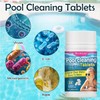 100g Chlorine Tablets for Swimming Pool, Multifunction Chlorine Tablets for
