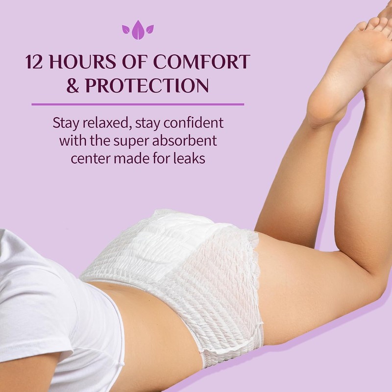 Organyc - Certified Organic Cotton Disposable Period Underwear for Sensitive