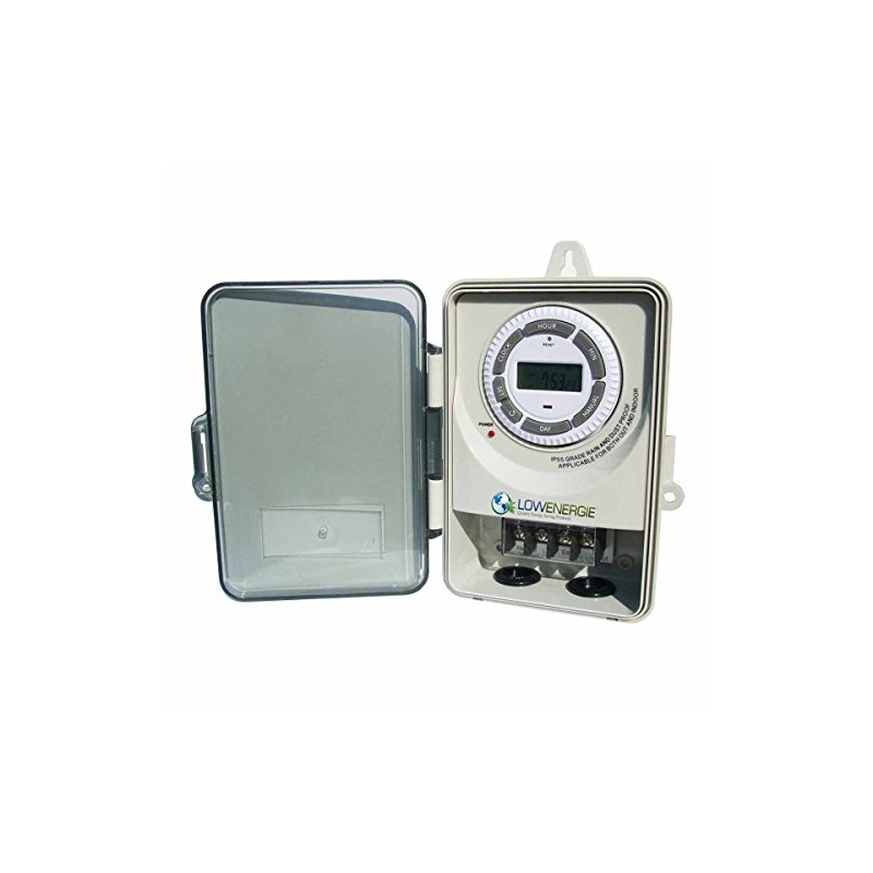 Heavy Duty Timer Switch 30A 6500w IP55 water resistant (Digital)