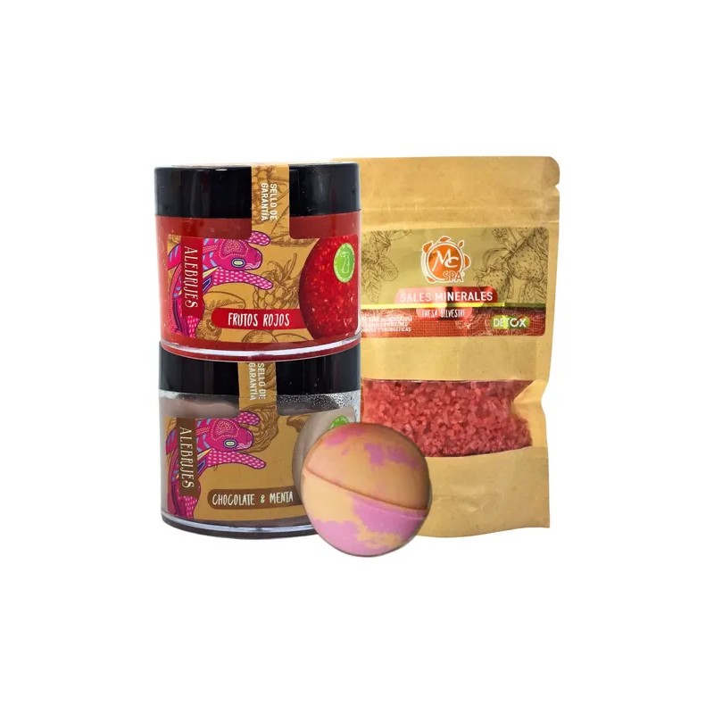 Kit Mc Spa Fresa. Humectantes. Manicure 10pzs. Manual Regalo