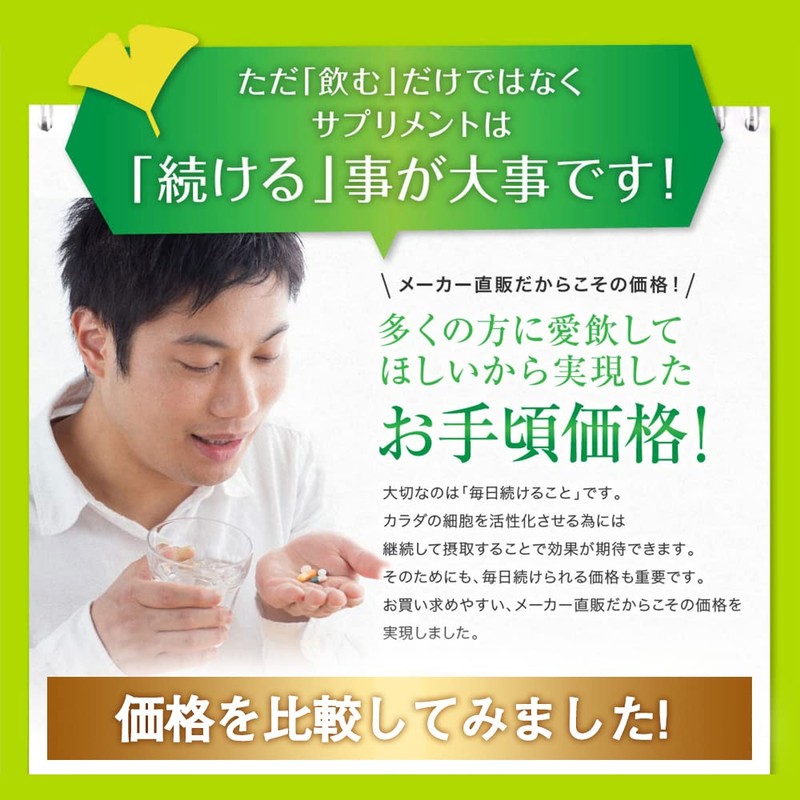 FINE JAPAN Food with Functional Display Ginkgo Biloba Extract Granules