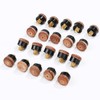 20 Pieces Screw on Tips 10 mm Cue Tips with
