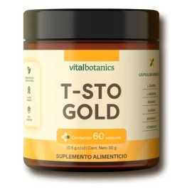 Vitalbotanics Testo Gold Con Maca Negra Y Zinc Con 60 Caps Sabor TESTO_GOLD_60_2                                                                      