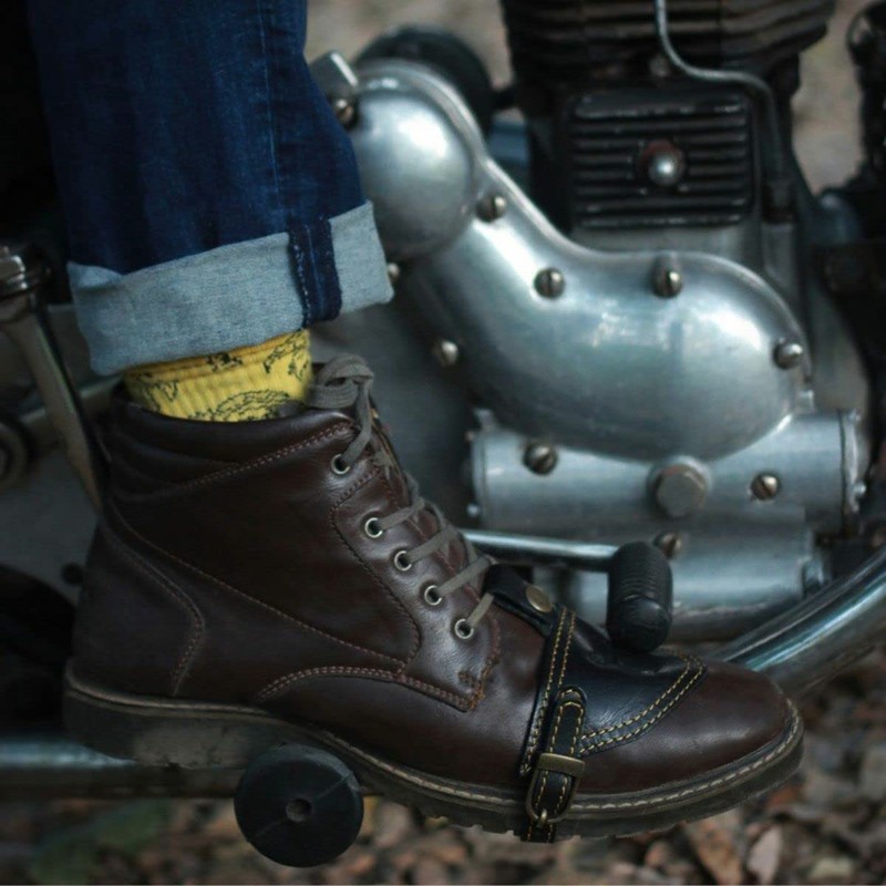 Trip Machine SHOE PROTECTOR CLASSIC (Right Foot) Motorcycle Shift Guard