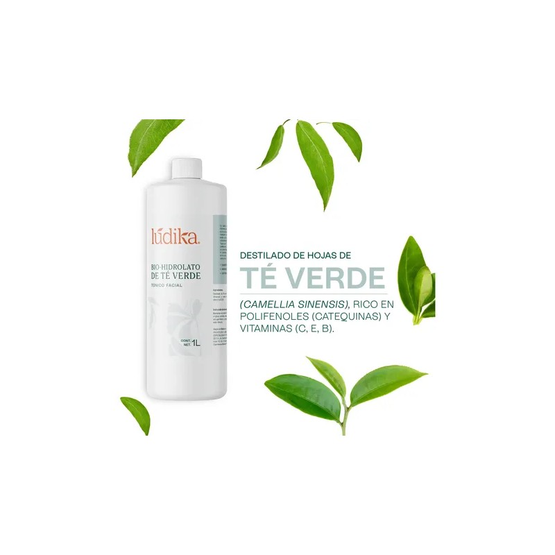 Hidrolato De Té Verde Facial Orgánico 1 L