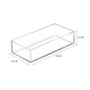 InterDesign iDesign Clarity Plastic Drawer Organizer for Vanity, Countertop, Bathroom,