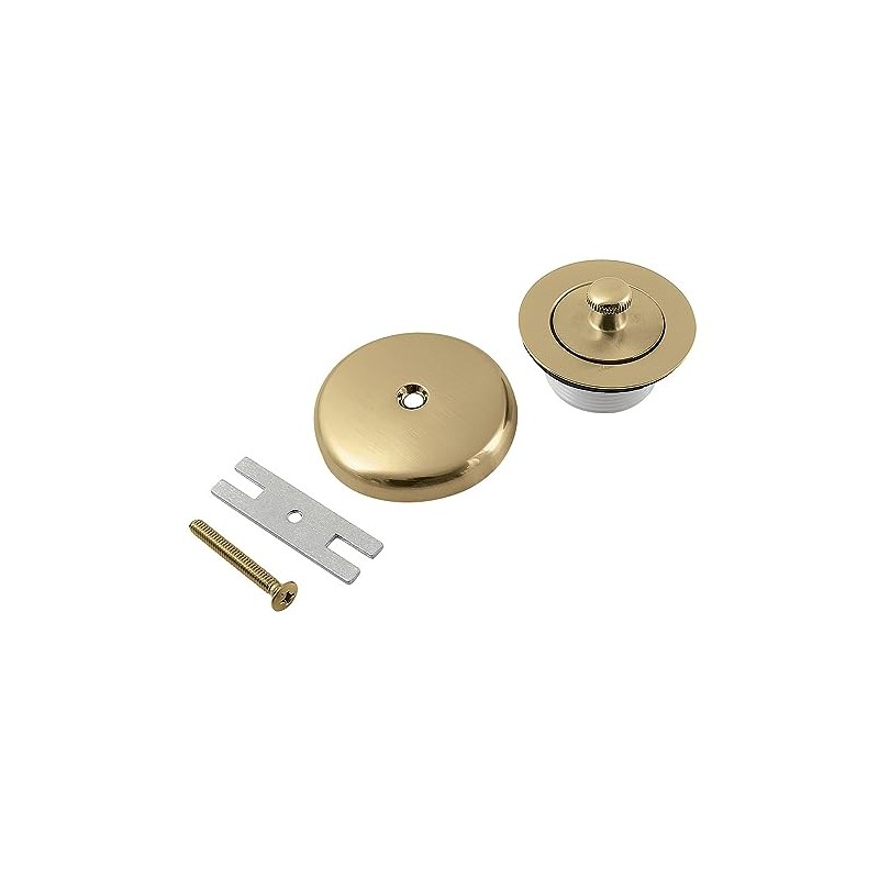 Kingston Brass DLT5301A7 Lift & Turn Tub Drain Kit, Brushed