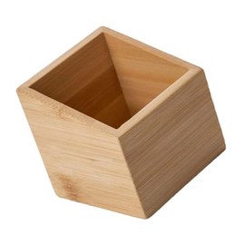 1 Piece Tea Bag Organizer Bamboo Tea Bag Storage Box 1 Compartment Tea Bag Holder Box Case Tea Bag Storage Container for Kitchen Cabinet Countertop Pantry