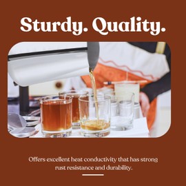 Candle Wax Melting Pot w/Tall Spoon - Stainless Steel Candle Making Pot and Spoon - Candle Wax Melter for Candle Making Supplies - Candle Melting Pot for Melting Wax - Candle Pouring Pitcher (32 oz)