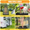 Upgraded Portable Shower Pan 41"x41"x5" - Heavy-Duty Non-Slip Base with